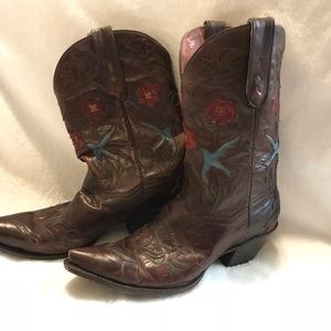 Dan Post cowboy boots.